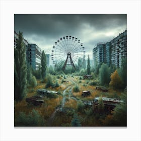 Abandoned City Canvas Print