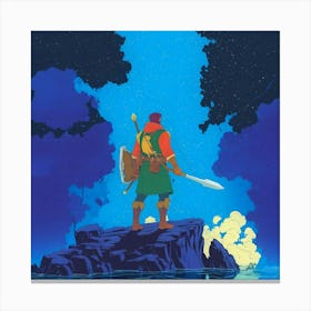 Legend Of Zelda Canvas Print