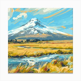 Of A Mountain Canvas Print