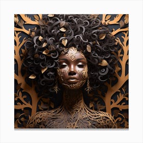 Afrofuturism 41 Canvas Print