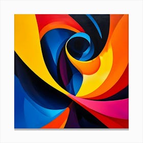 Exuding dynamic rhythm and energy Canvas Print