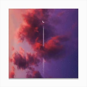 Moonn Canvas Print