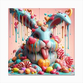 Easter Bunny Collection 2 Canvas Print