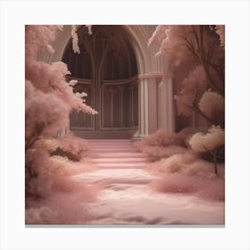 Pink Forest Canvas Print