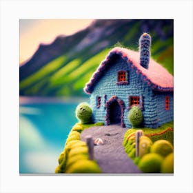 Miniature House Canvas Print