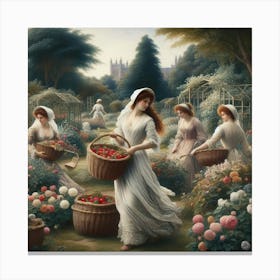 Rose Garden 1 Canvas Print