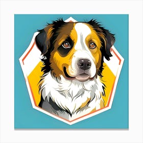 Bernese Mountain Dog Canvas Print