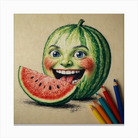 Watermelon 37 Canvas Print