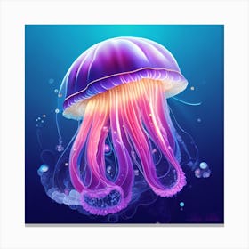 Jellyfish Canvas Print