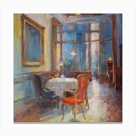 Dining Room Canvas Print