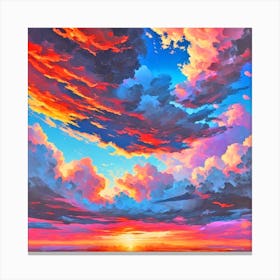 Sunset 11 Canvas Print