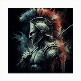 Spartan Warrior 22 Canvas Print