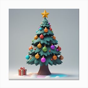 Christmas Tree 1 Canvas Print