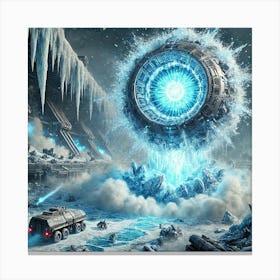 Arctic Blast Canvas Print