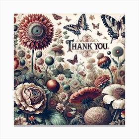 Thank You Canvas Print