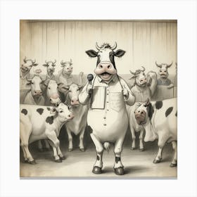 Cows! 1 Canvas Print