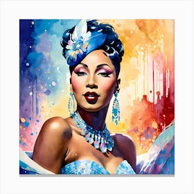 Legendary Josephine Baker Canvas Print