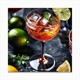 Aperitifs Canvas Print