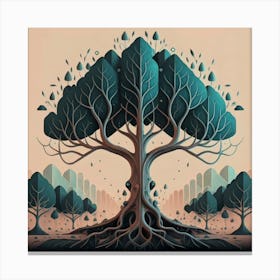 Tree Of Life 3 Canvas Print