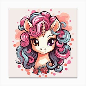 Unicorn 63 Canvas Print