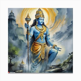 Vishnu 3 Canvas Print