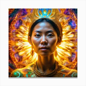 Chinese Woman Canvas Print