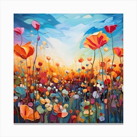 Poppies Canvas Print