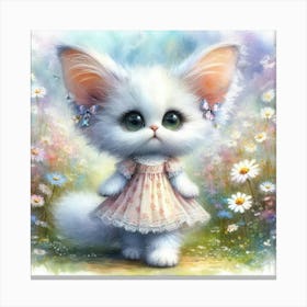 Kitty Cat 3 Canvas Print