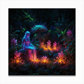 Night In The Garden Canvas Print