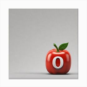 O Apple Canvas Print