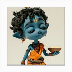 Krishna Canvas Print