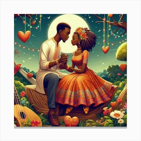 The Beauty of Love Canvas Print