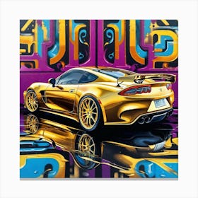 Golden Viper Canvas Print