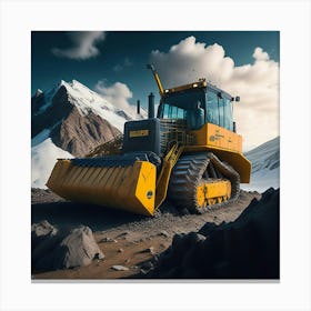 Buldozer Mountain (9) Canvas Print