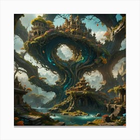 Tree Of Life 4 Canvas Print