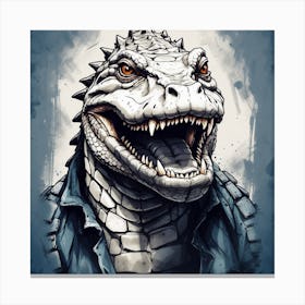 Alligator Canvas Print