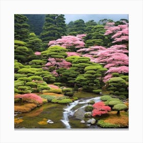 Japanese Garden Canvas Print