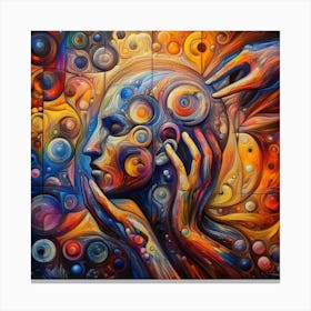 Psychedelic Painting Canvas Print