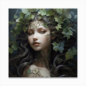 Ivy Woman Canvas Print