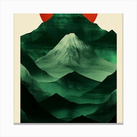 Mountain Range 1 Canvas Print