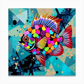 Abstract Fish 1 Canvas Print