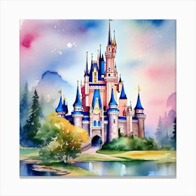Cinderella Castle 39 Canvas Print
