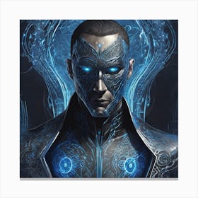 Cyborg Canvas Print