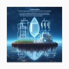 Future Of Water Canvas Print