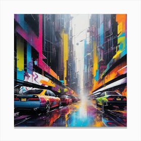 Street Art 8 Canvas Print