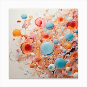 Bubbles 27 Canvas Print