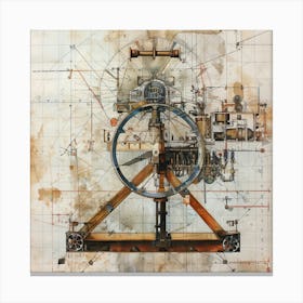 'The Machine' 2 Canvas Print