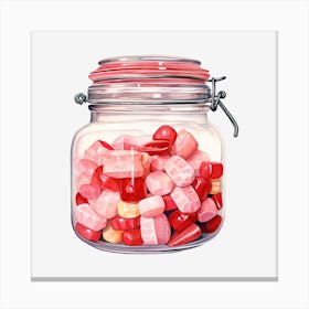 Candy Jar 22 Canvas Print