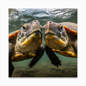 Turtles 2 Canvas Print