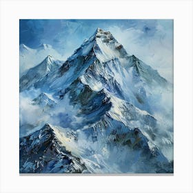 Mountain Peaks Canvas Print